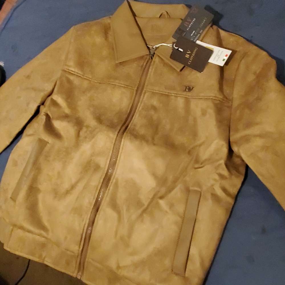 BOTTEGA VENETA SWEID LEATHER JACKET